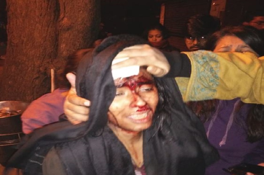 JNUSU president Aishe Ghosh was grievously injured during violence that wreaked JNU on Sunday night as a masked, armed mob entered the campus and thrashed students and faculty.