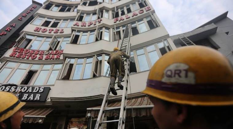 Hotels across Delhi, such as these in the Karol Bagh area, can re-open, the government said