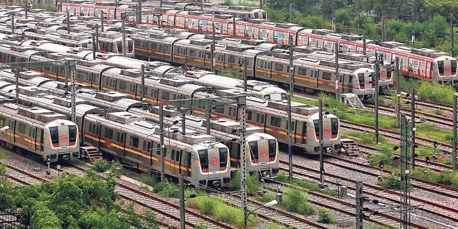 Metro services in the national capital came to a halt in March to curb the spread of the coronavirus.