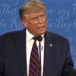 Donald Trump said Joe Biden is not lasting two months as president if he wins.