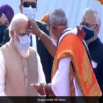 PMModi performed the rituals at the ground-breaking ceremony for the new parliament.