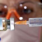 About 29 per cent of healthcare workers were hesitant to receive the COVID-19 vaccine in the US.