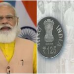 PM Modi releases a special commemorative coin of Rs 125 on the occasion of the 125th birth anniversary of Srila Bhaktivedanta Swami Prabhupada.