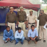 (R-L) Virender Kumar, Rakesh Kumar and Govind