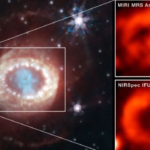 SN 1987A exploded 160,000 light-years away from Earth in the Large Magellanic Cloud. (NASA)