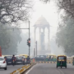 Residents of Delhi and Noida experience light rainfall and cooler temperatures as the India Meteorological Department issues weather updates for the region.