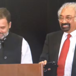 Sam Pitroda and Rahul Gandhi