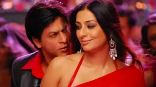 Tabu with Shah Rukh Khan in Om Shanti Om song Deewangi Deewangi.