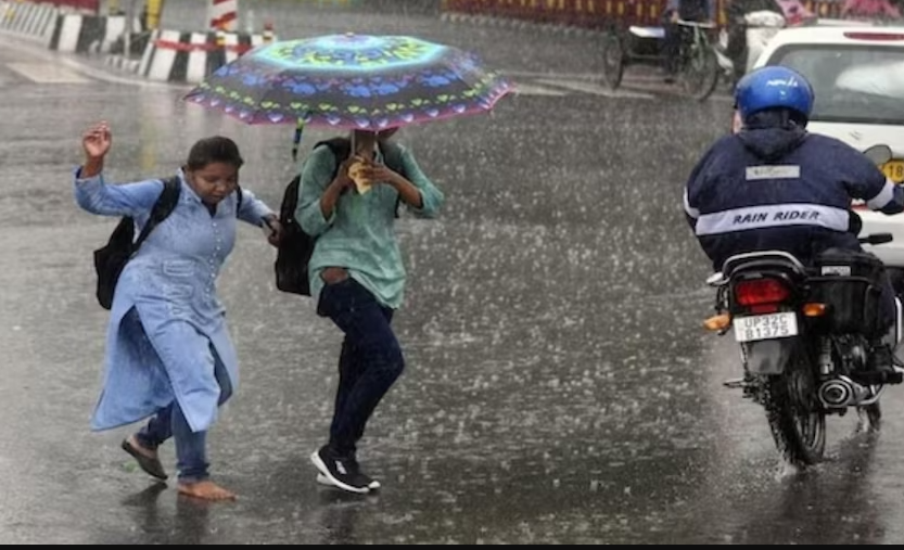 IMD issues red alert for Andhra Pradesh and Odisha and orange alert for other states due to heavy rains from a deep depression.