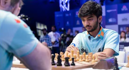 Indian chess stars R. Gukesh and Arjun Erigaisi gearing up for the 2024 Chess Olympiad in Budapest, showcasing their prowess and team spirit.