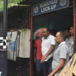 three arrested men were produced before a court on Friday and remanded to four days of police custody