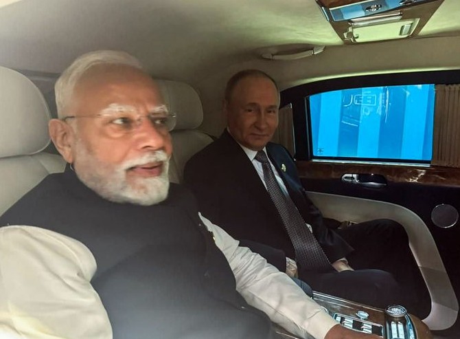 Amid Tariff War, PM Modi and President Putin Reaffirm India–Russia Strategic Ties