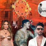 A view of Udaipur’s wedding venue setup for the high-profile Mantena family celebrations.