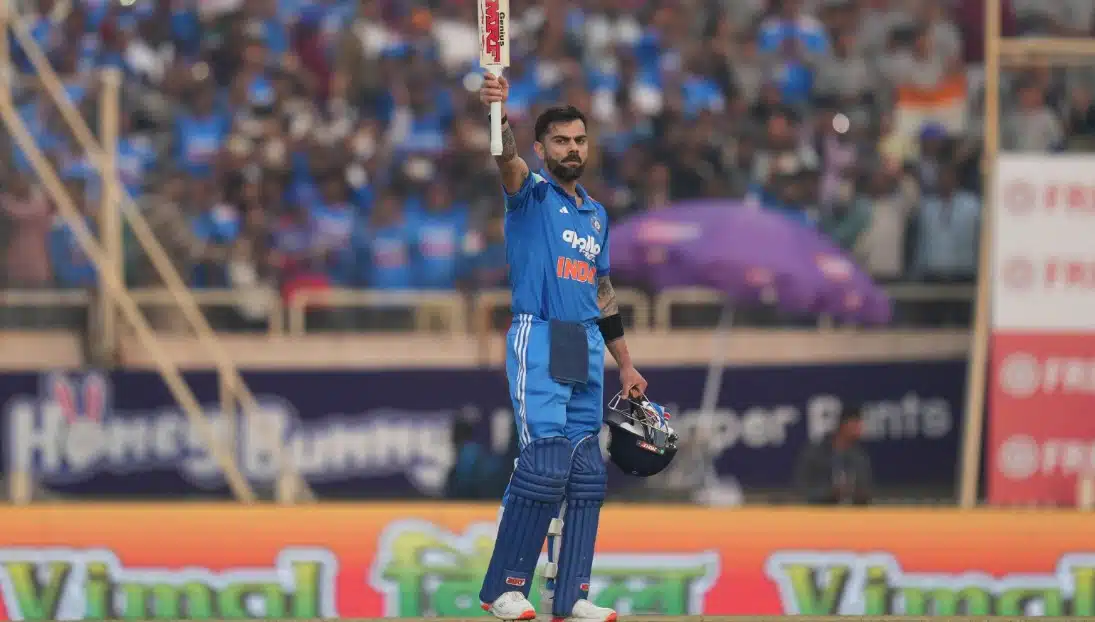 Virat Kohli during net practice ahead of the first ODI against South Africa at JSCA Stadium, Ranchi.