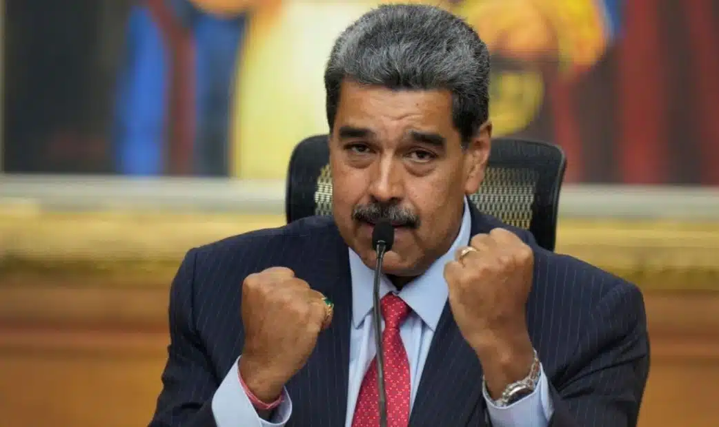 File photo of Venezuelan President Nicolás Maduro amid reports of a US military operation in Venezuela.